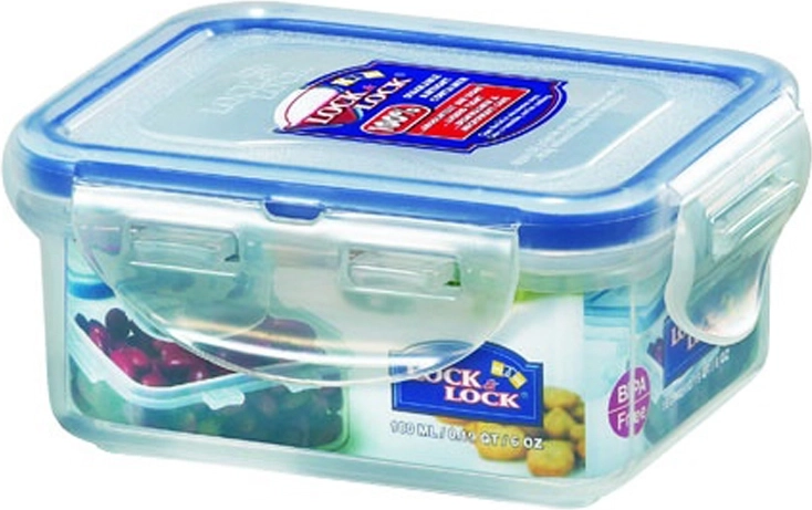 LOCKnLOCK taisnstūra pārtikas trauks 180 ml