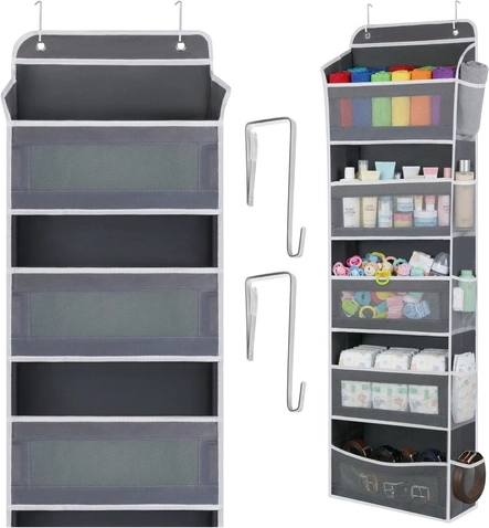 Piekaramais durvju organizators RUHHY, 5 plaukti, 142 × 40 × 17 cm