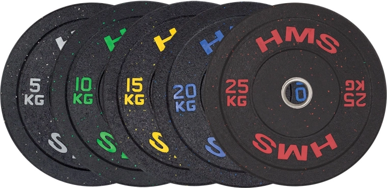 Olimpiskais bumpera disks HMS 10 kg
