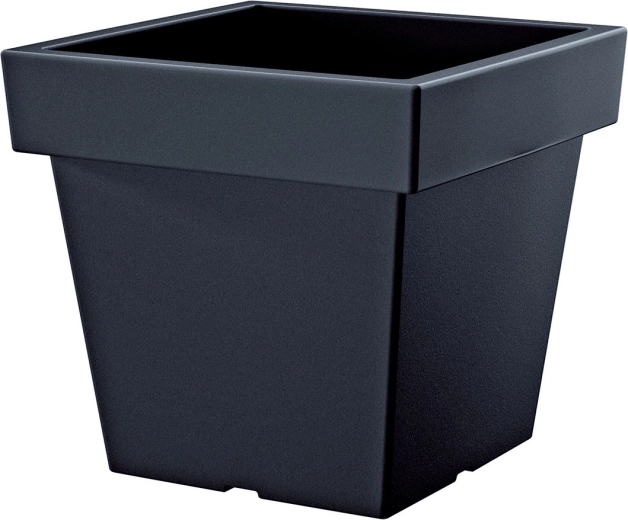 Puķu pods Lofly Low antracīts 23,4 cm