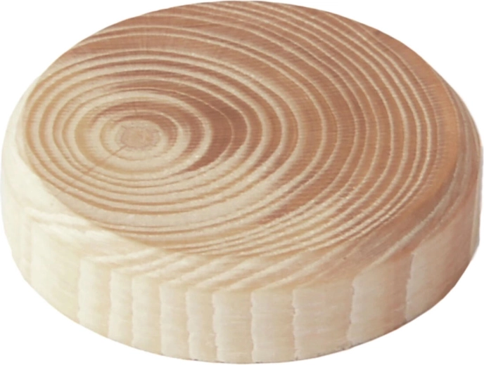 Koka zaruķu koksnes ieliktņi 15 × 7 mm, 40 gab.