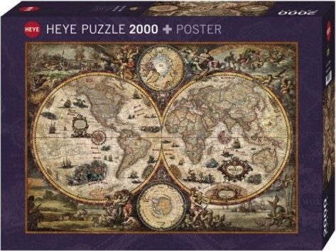 Puzle 2000 detaļas – Antīkā pasaule