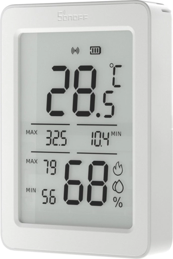 Sonoff AirGuard TH SNZB-02DR2 Zigbee LCD temperatūras un mitruma sensors