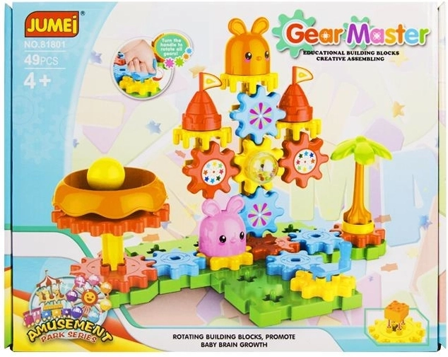 Jumei Moving Bricks 4+ Amusement Park (49 pieces)
