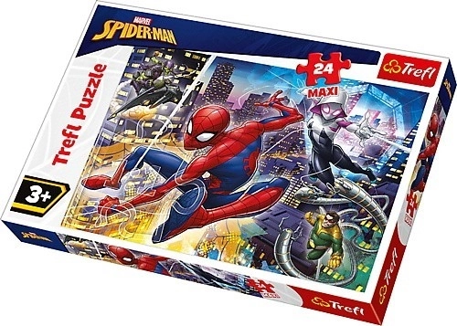 Maxi puzle 24 detaļas – APDRAUDĒTAIS SPIDER‑MAN