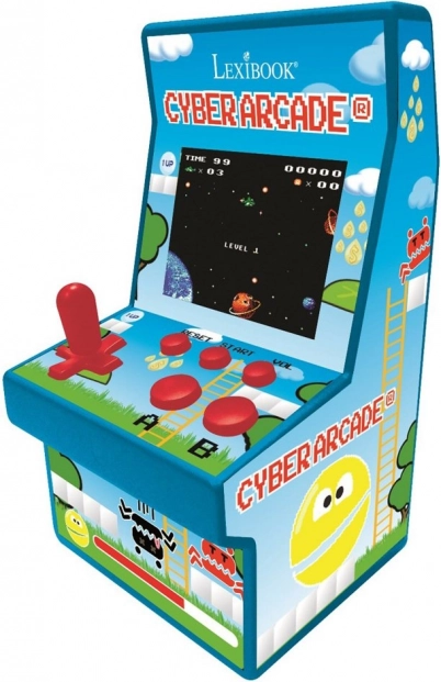 Mini arkādes konsole LEXIBOOK Cyber Arcade 2,8" – 200 spēles
