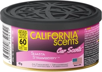 Car Air Freshener California Scents Shasta Strawberry