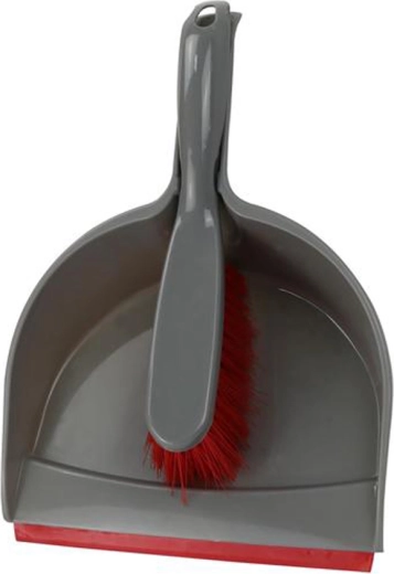 TORO birstīte un lāpstiņa, pelēka
