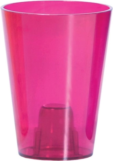 Puķupods orhidejām COUBI ORCHID 13 cm – caurspīdīgi rozā