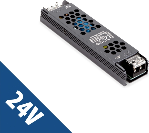 Tīkla stabilizēts barošanas avots 24 V 60 W