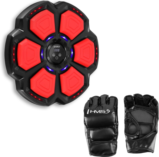 HMS Electronic Boxing Target with LED, Bluetooth and Gloves
