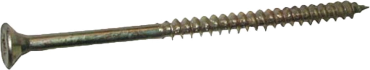Universāla skrūve ar daļēju vītni 4,5 × 80 mm, cinkota, 250 gab.