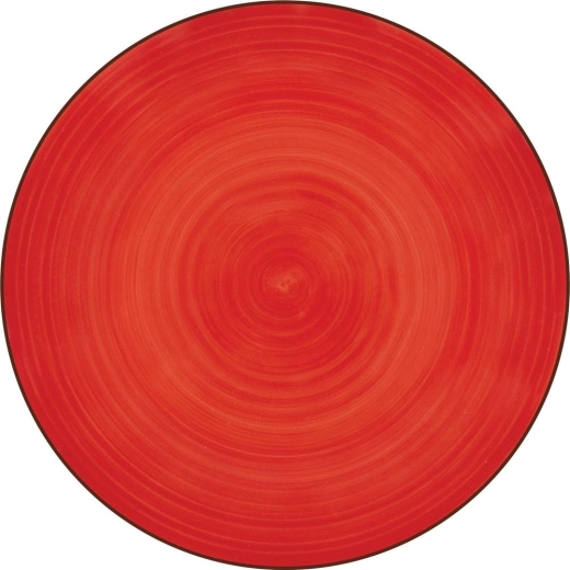 Lamart Happy red dessert plate
