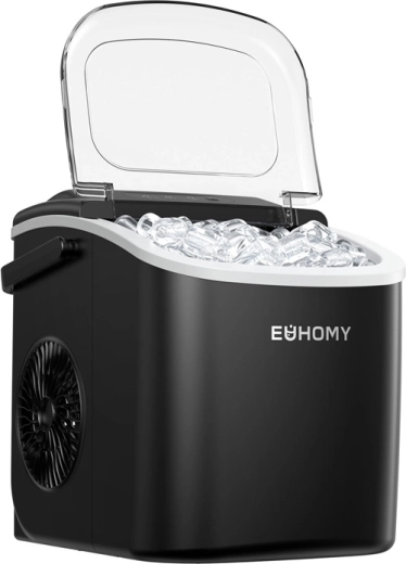 Euhomy IM001 ledus kubiņu ražotājs 1,2 l 12 kg melns