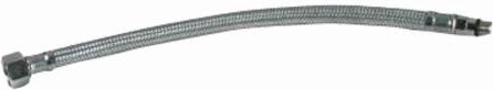 Supply stainless steel hose M10 × 3/8", 50 cm