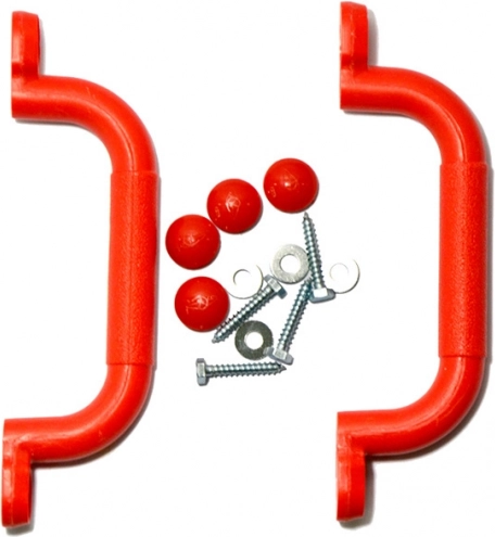 Plastmasas rokturi 2Kids Toys sarkanā krāsā