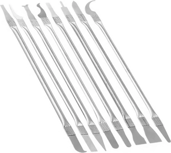 BGA servisa špakteļu un skrāpju komplekts – 8 gab.