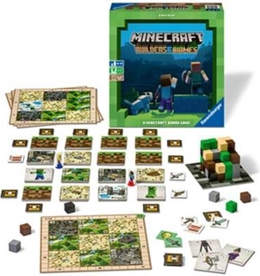 Galda spēle MINECRAFT: Builders & Biomes no Ravensburger