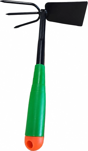 Rokas dārza kaplis 2 vienā ar kultivatoru, 31 cm