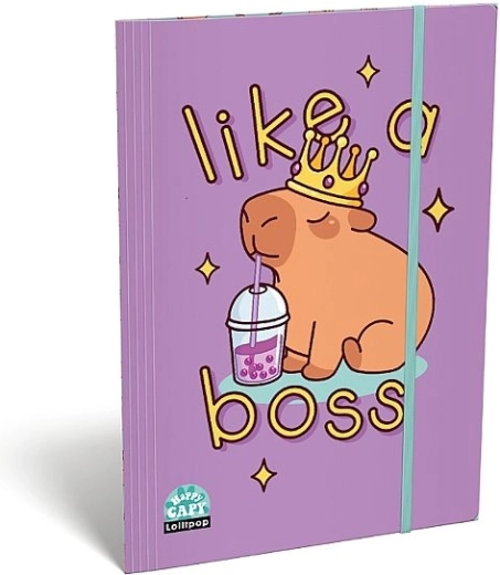 Dokumentu mapes A5 LizzyCard kapibara