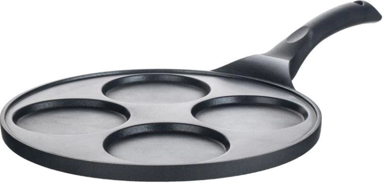 Pankūku panna ALIVIA 26 cm ar nepiedegošu pārklājumu, 4 formas