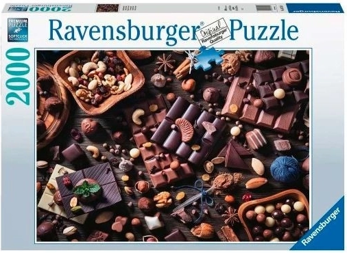 Puzle 2000 detaļas RAVENSBURGER – šokolādes paradīze