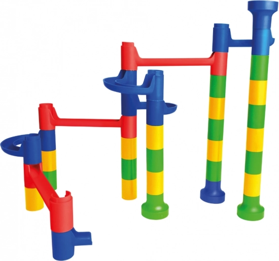 Krāsaina bumbiņu trase bērniem