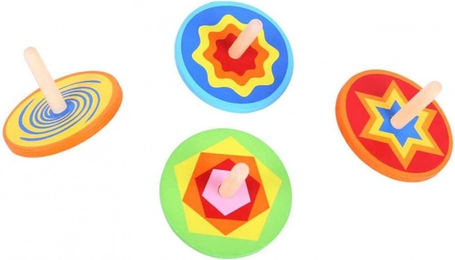 Koka krāsaina virpulis Bigjigs Toys