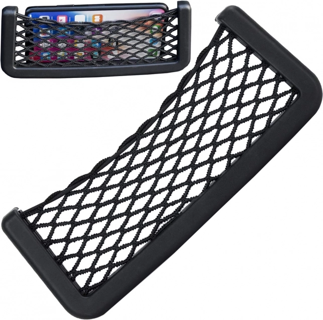 Auto organizators ar tīkla kabatu tālrunim