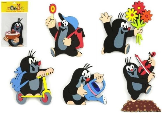 Putuplasta dekorācija Kurmis un kūka