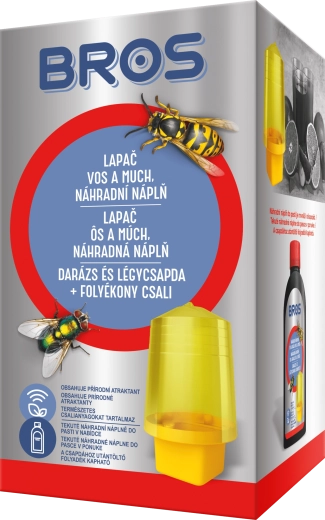 Bros wasp, hornet and fly trap – replacement refill 200 ml