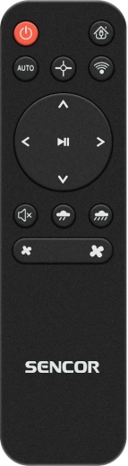 Replacement remote control SENCOR SRXD 9112 for SRV 91x set-top boxes