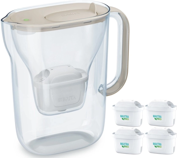 Style Essential Water Filter Jug 2.4 l + 4 filters, sand