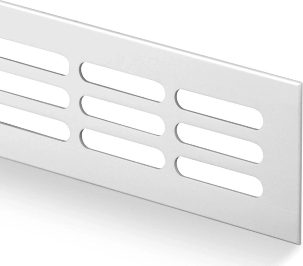 Alumīnija ventilācijas režģis 60 × 600 mm, anodēts