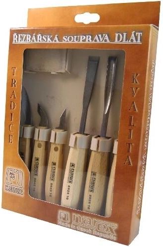 6 daļu kokgriezēju kaltiņu komplekts