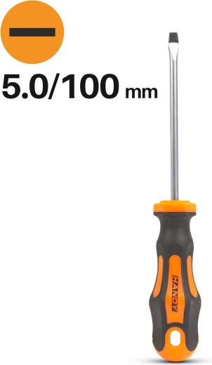 Plakanais skrūvgriezis 5,0 × 100 mm