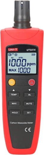 Oglekļa monoksīda detektors Uni-T UT337A