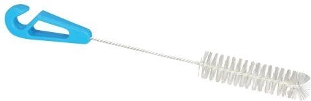 Test tube brush 20 mm with tip fan