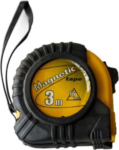 Ievelkamais mērlente MAGNETIC 3 m × 16 mm