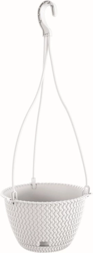 Piekarināms puķu pods Splofy Round W Ø 27 cm balts