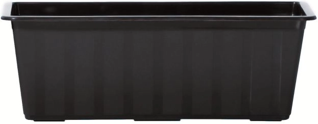Plastic balcony planter 60 cm anthracite