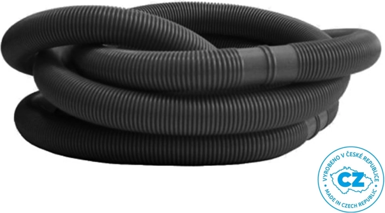Baseina šļūtene 32 mm (5/4") 10 m melna