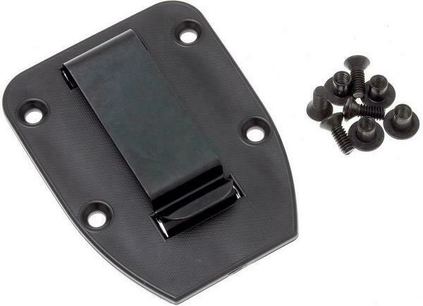 Skava ESEE Clip Plate makstīm 3 un 4, melna