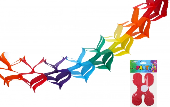 Krāsaina papīra virtene 3 m