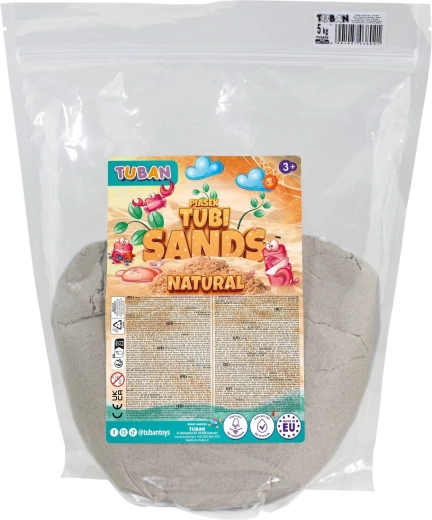 Tubi sand dinamiskās smiltis dabiskā krāsā 5 kg