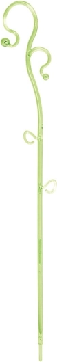 Balsts orhidejām Decor III, caurspīdīgi zaļš, 39 cm