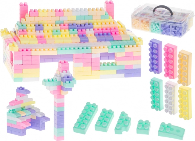 Radošā būvkomplekta ķieģelīši 580 gab.