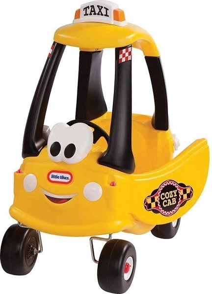 Little Tikes līdzsvara mašīnīte Cozy Coupe taksometrs bērniem – dzeltena