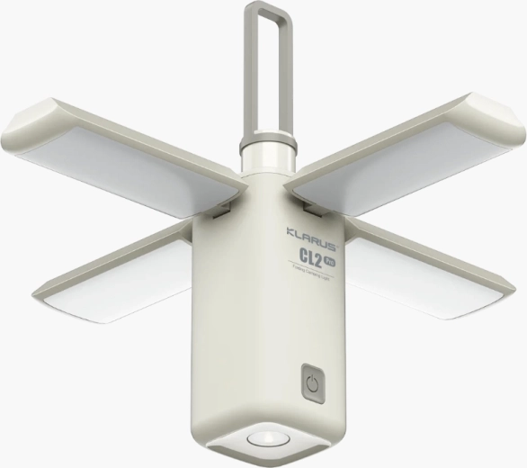 Klarus CL2 Pro White camping lamp 750 lm with adjustable panels and power bank