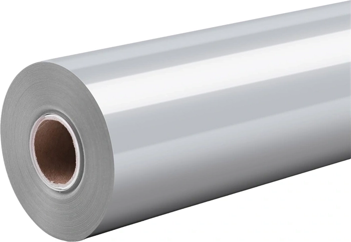 HTVRONT Pure Heat Transfer Vinyl Silver 30.5 cm × 1.8 m